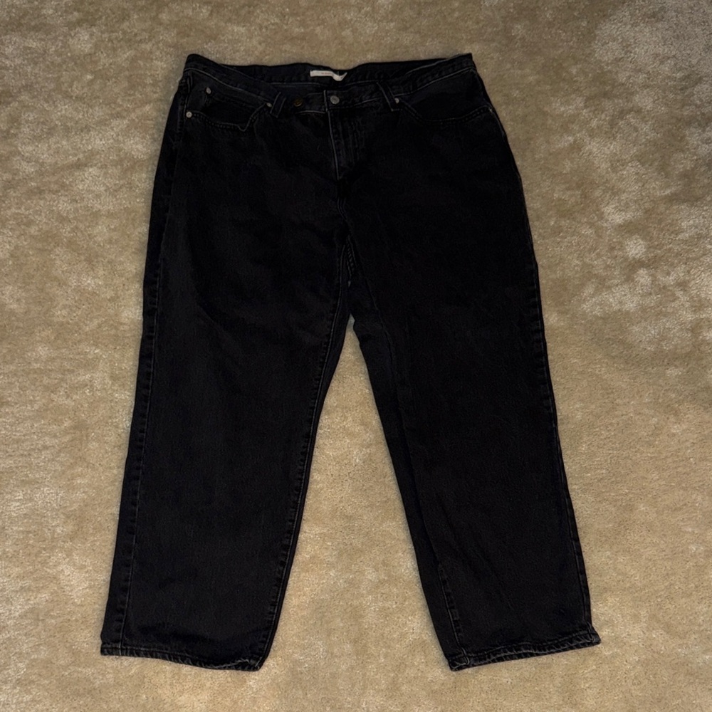 Levi's Women's High-Rise Black Jeans